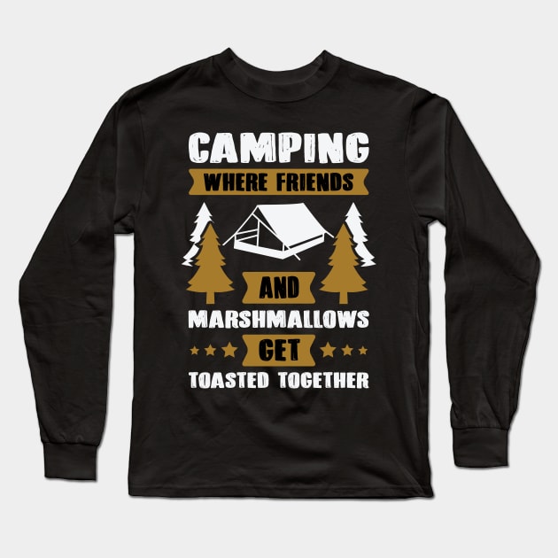 Camping Long Sleeve T-Shirt by Subway